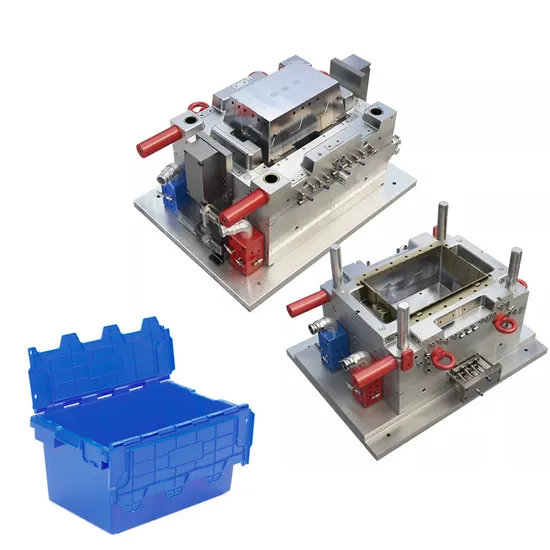 Customized Injection Tooling Mould for Stockable Plastic Crate Turnover Container Box